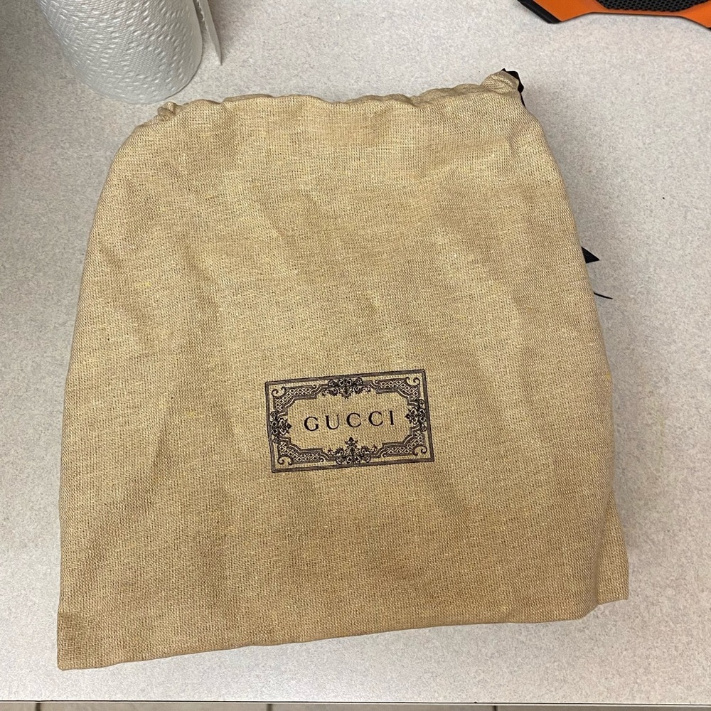 Gucci Magnetic Gift Box and Gucci Pouch